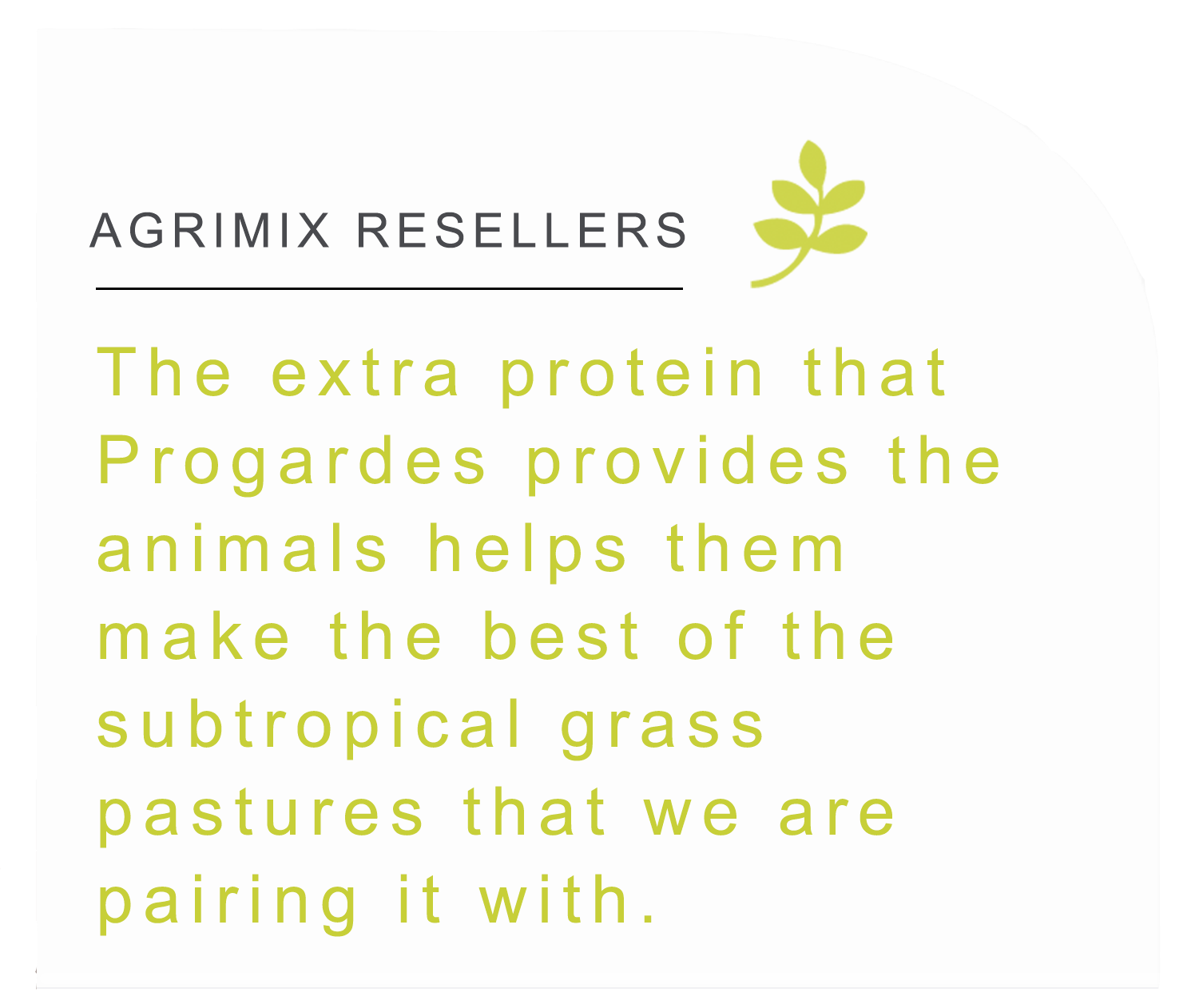 Agrimix Reseller Quote